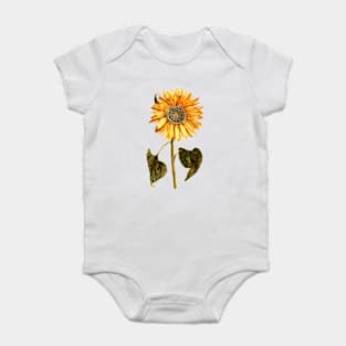 Sunflower, Dutch, Netherlands 17th Century Baby Bodysuit